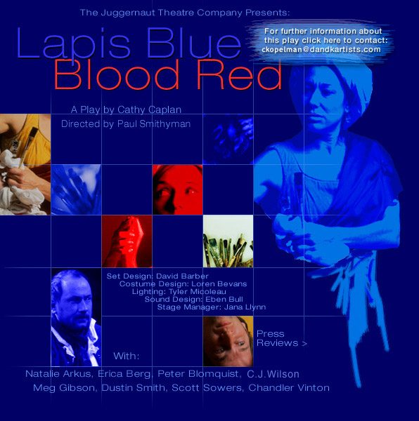 lapis blue blood red